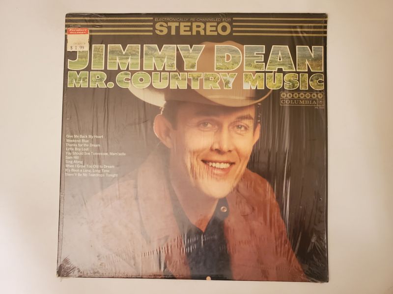 Jimmy Dean Mr. Country Music vinyl record